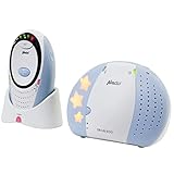 Alecto DBX-85 Digitale Eco DECT Babyphone (100% störungsfrei), hohe Reichweite von bis zu 300 Meter, Rücksprechfunktion, LED-Geräuschanzeige und Nachtlicht*