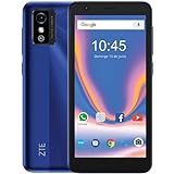 ZTE Blade L9 Smartphone, 12,7 cm (5 Zoll), Blau, 32 GB, 1 GB RAM