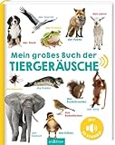 Mein großes Buch der Tiergeräusche: Mit 50 Sounds | Hochwertiges Soundbuch mit realistischen Sounds für Kinder ab 24 Monaten
