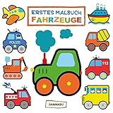 Erstes Malbuch Fahrzeuge: Malbuch ab 1 Jahr*