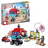 LEGO Marvel Spideys Team-Truck, Spielzeug für Kinder ab 4 Jahren mit Miles Morales und Black Panther Minifiguren, Spidey und seine Super-Freunde, Superhelden-Geschenk 10791